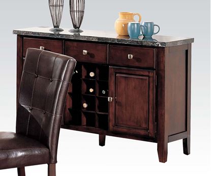 Picture of Danville Black Marble Top Server