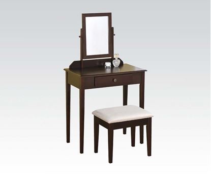 Picture of Jamy Espresso Finish  Vanity Set with Mirror