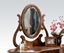 Picture of Floral Vanity Mirror in Cherry Finish