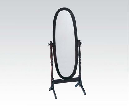 Picture of Fynn Cherry Frame Cheval Mirror