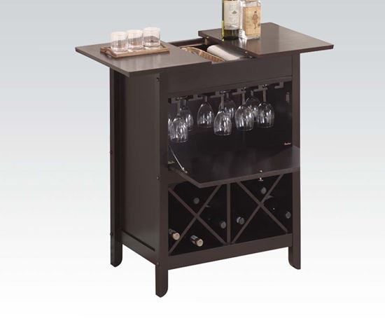 Picture of Leo Wine Cabinet in Wenge 