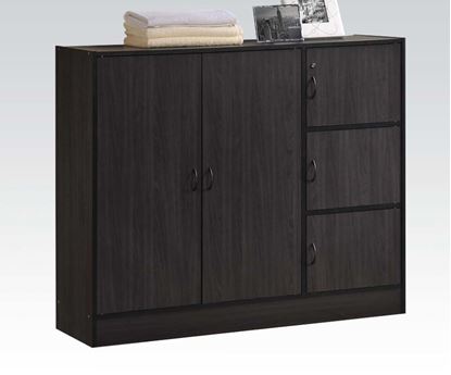 Picture of Contemporary Cabinet in Espresso Finish