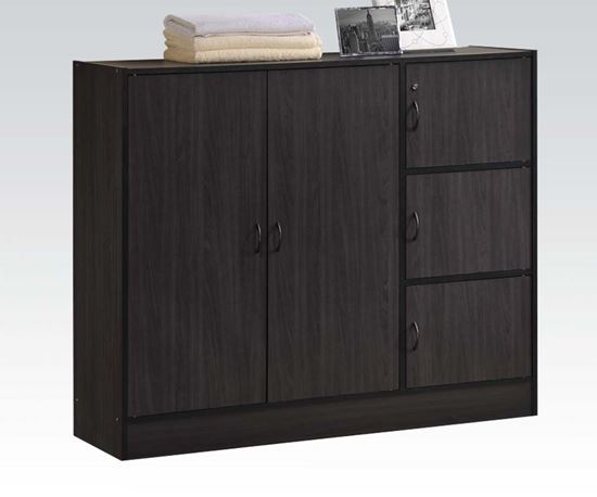 Picture of Contemporary Cabinet in Espresso Finish