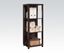 Picture of Carmeno Espresso Finish Wood 3 Tier Book Case Shelf Unit