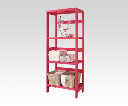 Picture of Meera 3 Tier Shelf Rack in Pink