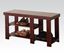 Picture of Dark Walnut Bench With Shoe Rack