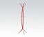 Picture of Remus Red Coat Rack