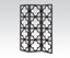 Picture of Black Wooden Screen