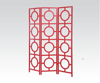 Picture of Red Wooden Screen