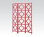 Picture of Red Wooden Screen