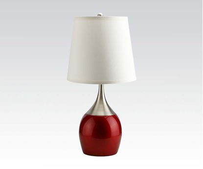 Picture of 23' Red Table Lamp (2Ctn)  (Set of 4)