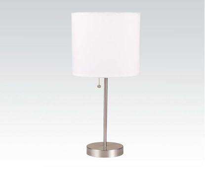 Picture of Table Lamp W/White Shade, 19"H  (Set of 2)