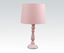 Picture of Pink Table Lamp, 26"H  (Set of 2)