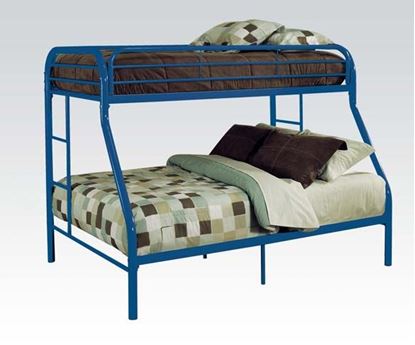 Picture of "C" T/F/Futon Metal Bunkbed, Rd, Bu, Wh, Bk