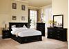 Picture of Louis Philippe III Black w/ Storage Queen Set