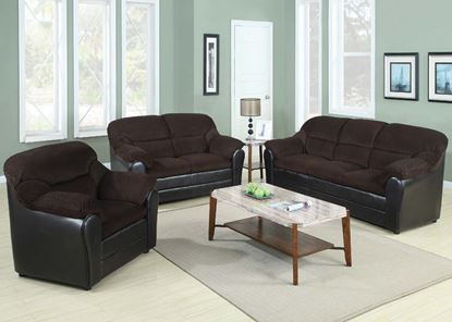 Picture of Connell Chocolate Living Room Set