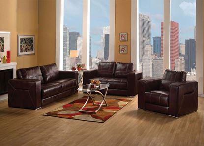 Picture of Brayden Dark Brown Living Room Set