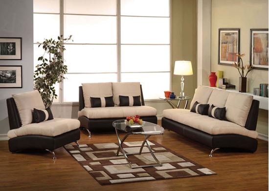 Picture of Jolie Sand Living Room Set