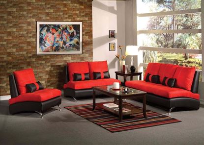 Picture of Jolie Red Living Room Set