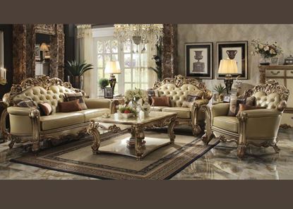 Picture of Vendome Gold Living Room Set