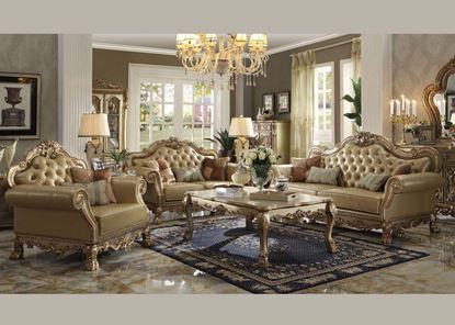 Picture of Dresden Gold Living Room Set