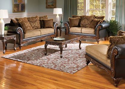 Picture of Fairfax Chocolate Living Room Set