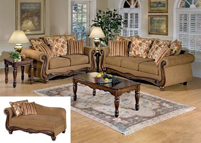 Picture of Olysseus Fabric Living Room Set