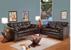 Picture of Hayley Chocolate Living Room Set