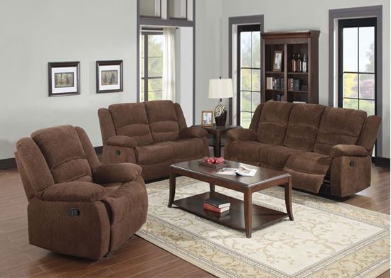 Picture of Bailey Dark Brown Living Room Set